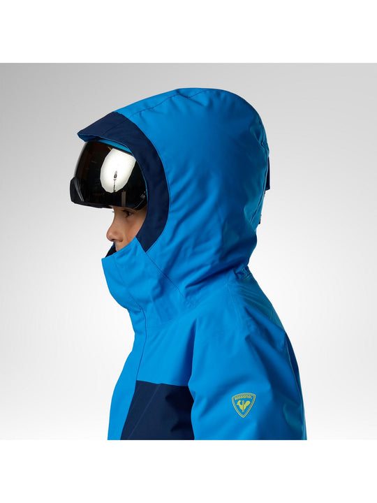 Kurtka narciarska juniorska ROSSIGNOL Jr Strawpile Insulated Ski Jkt niebieska
