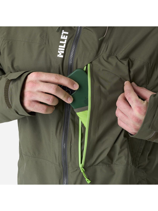 Kurtka narciarska męska MILLET M Cosmic Warm Gtx Jkt M zielona
