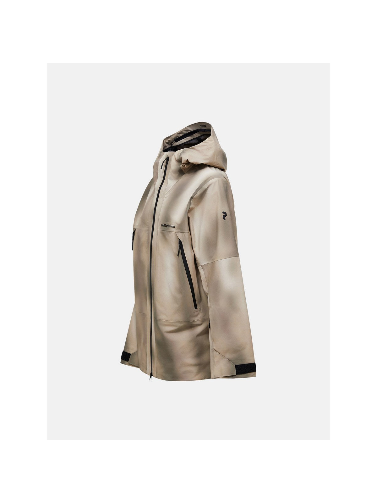 Kurtka narciarska męska PEAK PERFORMANCE Edge HIPE 3L AOP Shell Jacket bezowy