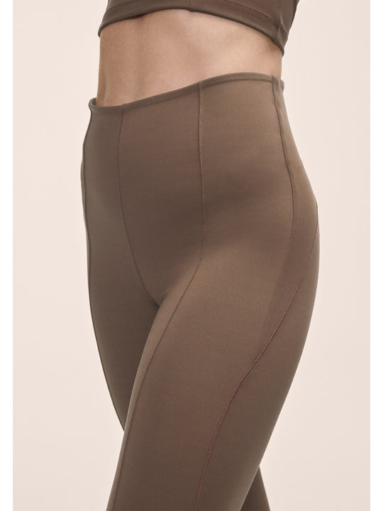 Legginsy damskie CASALL Edge High Waist Tights kolor zielony
