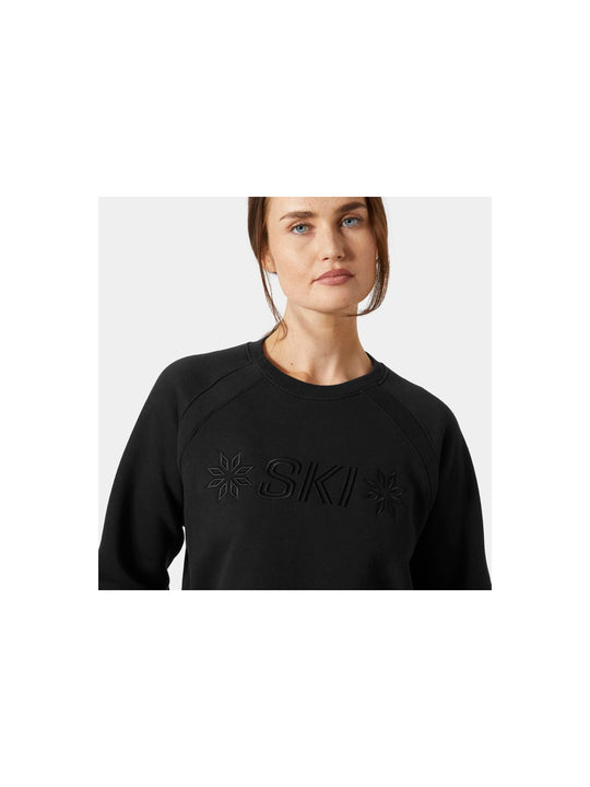 Bluza damska HELLY HANSEN W Bliss Sweater kolor czarny
