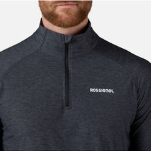 Koszulka treningowa męska ROSSIGNOL Westweg Hz LsTee czarny - Adventure Sports
