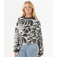 Sweter RIP CURL AOTS-TY WILLIAMS JACQUARD CREW czarny
