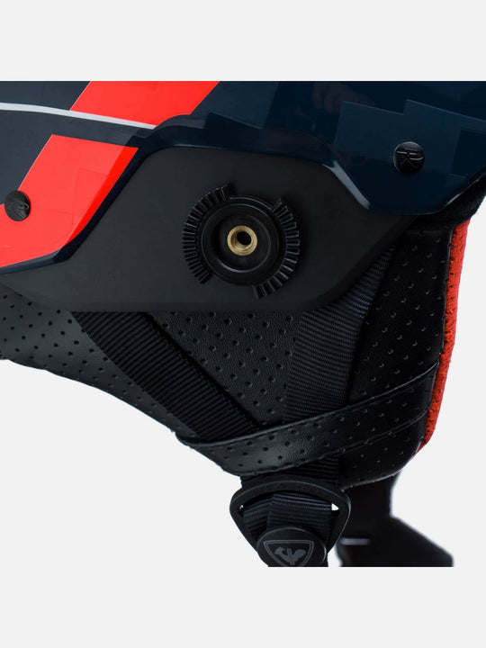 Kask narciarski ROSSIGNOL HERO Slalom Impacts blue z gardą
