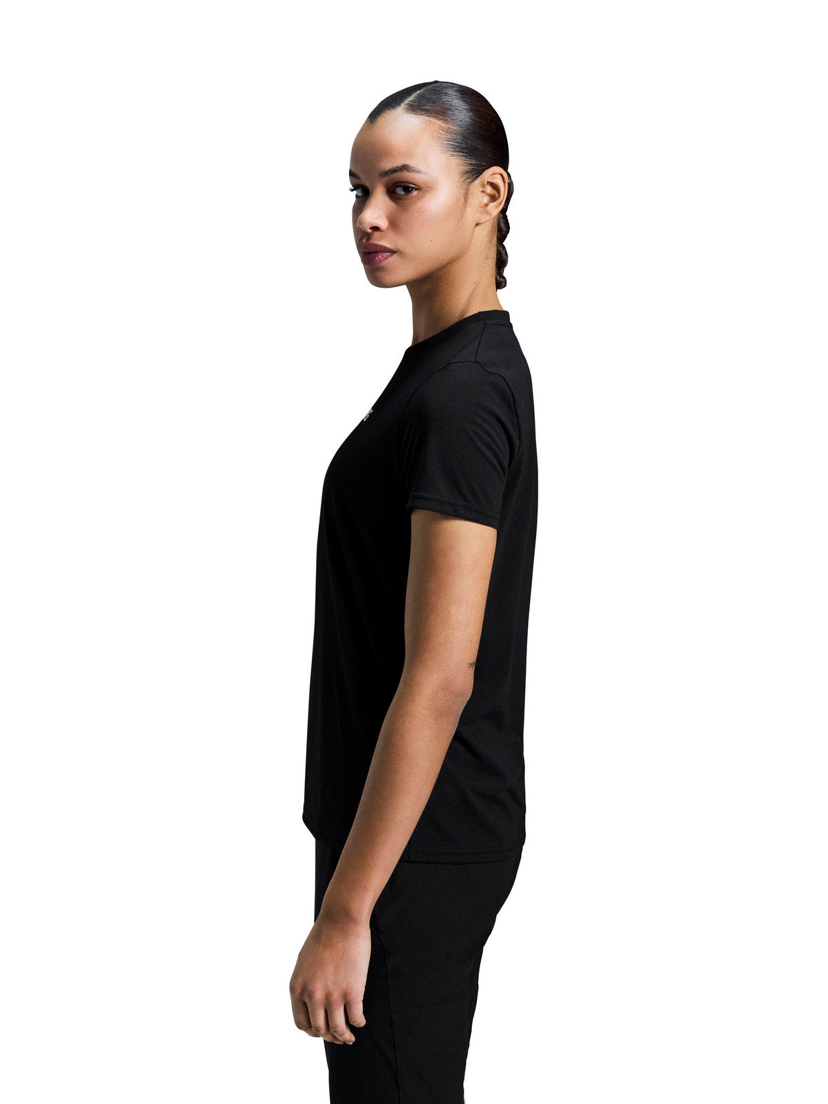 T-Shirt damski  On Run-T czarny