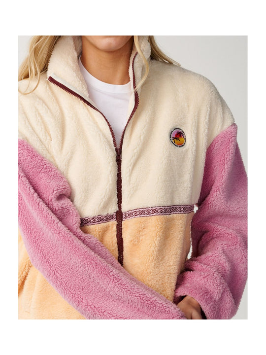 Polar damski RIP CURL Surf Revival Heritage Zt Polar różowy
