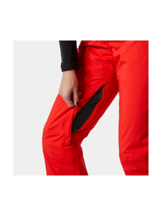 Spodnie narciarskie damskie HELLY HANSEN W LEGENDARY INSULATED PANT czerwone
