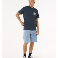 Koszulka RIP CURL Raw Energy Trad Tee granatowy
