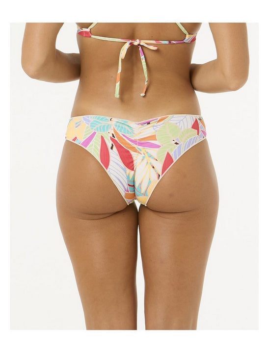 Majtki kąpielowe RIP CURL Cala Vadella Cheeky Hipster turkusowe
