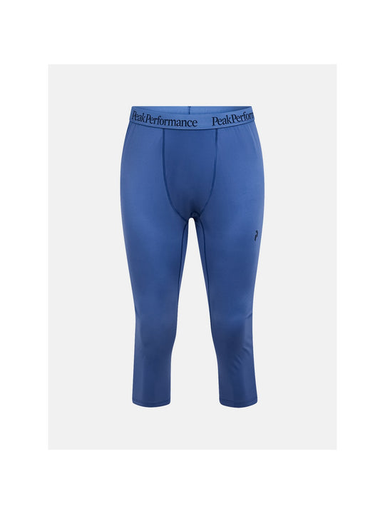 Spodnie męskie termiczne PEAK PERFORMANCE Spirit 3/4 Short Johns Synthetic Baselayer niebieskie
