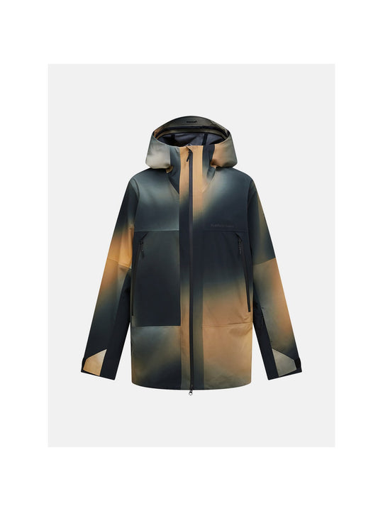 Kurtka PEAK PERFORMANCE M Edge 3L AOP Jacket Multicolor
