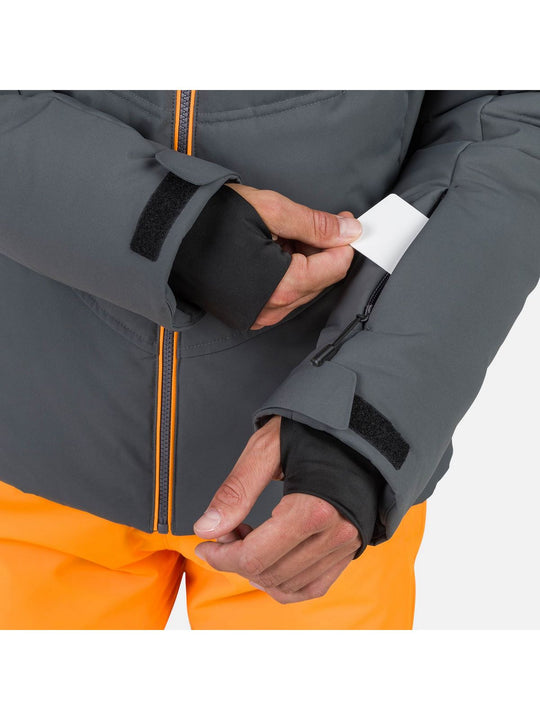 Kurtka męska na narty ROSSIGNOL Siz Jkt szary
