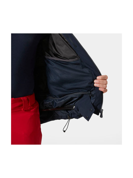 Kurtka narciarska męska HELLY HANSEN BOSSANOVA PUFFY JACKET granatowa
