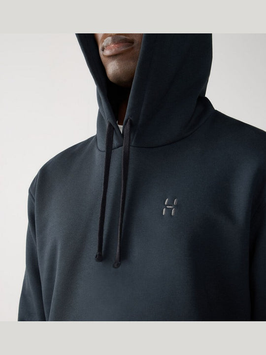 Bluza z kapturem męska HAGLÖFS Hoodie True Black
