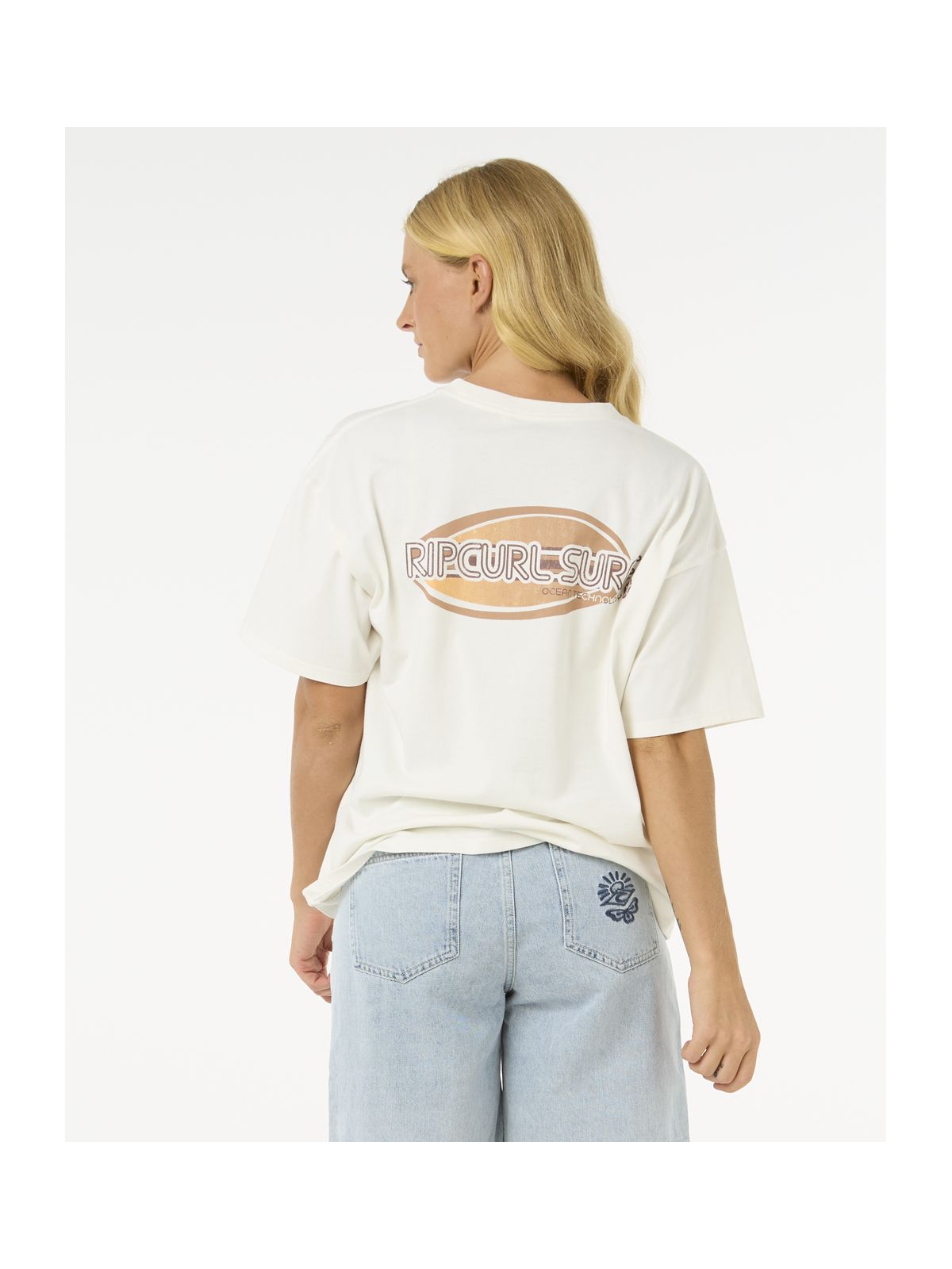 Koszulka RIP CURL Las Dalias Heritage Tee biały