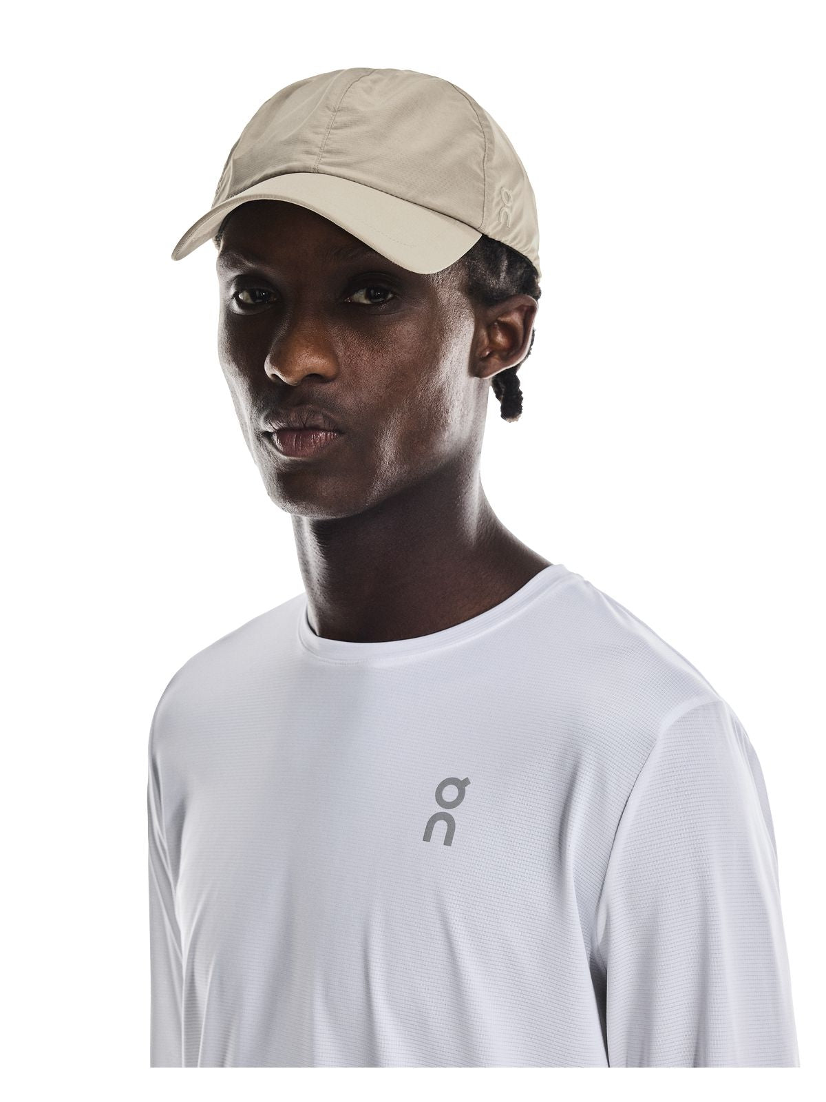 Czapka z daszkiem ON RUNNING On Cap beżowy