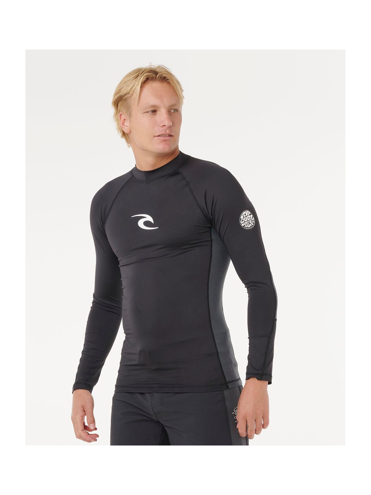 Lycra RIP CURL WAVES UPF PERF L/S czarna