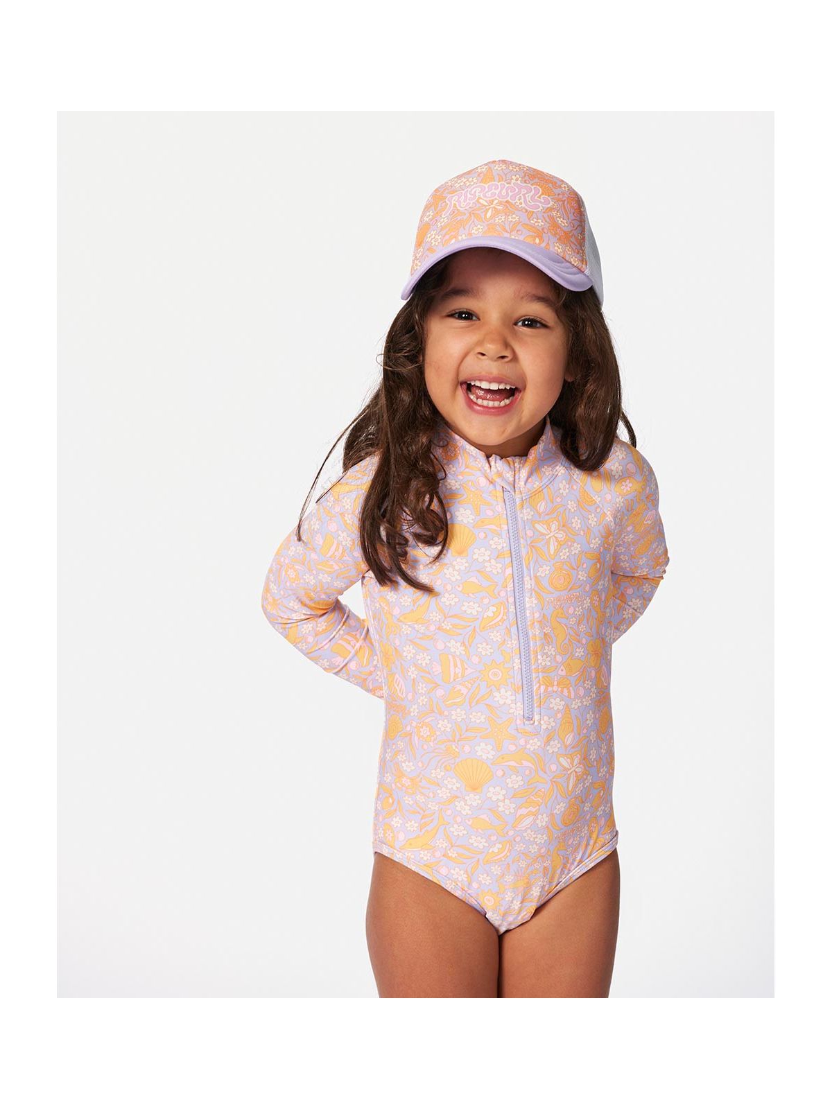 Lycra dziewczęca RIP CURL Rainbow Tide Ls Surfsuit-Girl