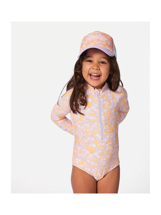 Lycra dziewczęca RIP CURL Rainbow Tide Ls Surfsuit-Girl
