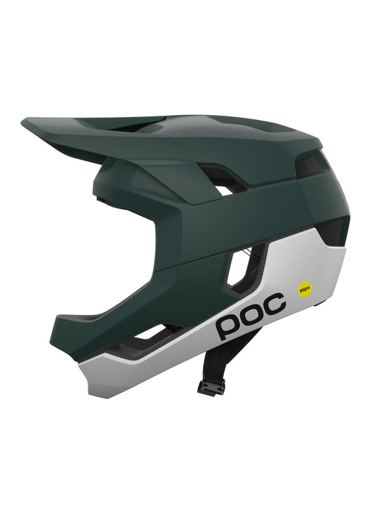 Kask rowerowy POC Otocon Race MIPS zielono biały
