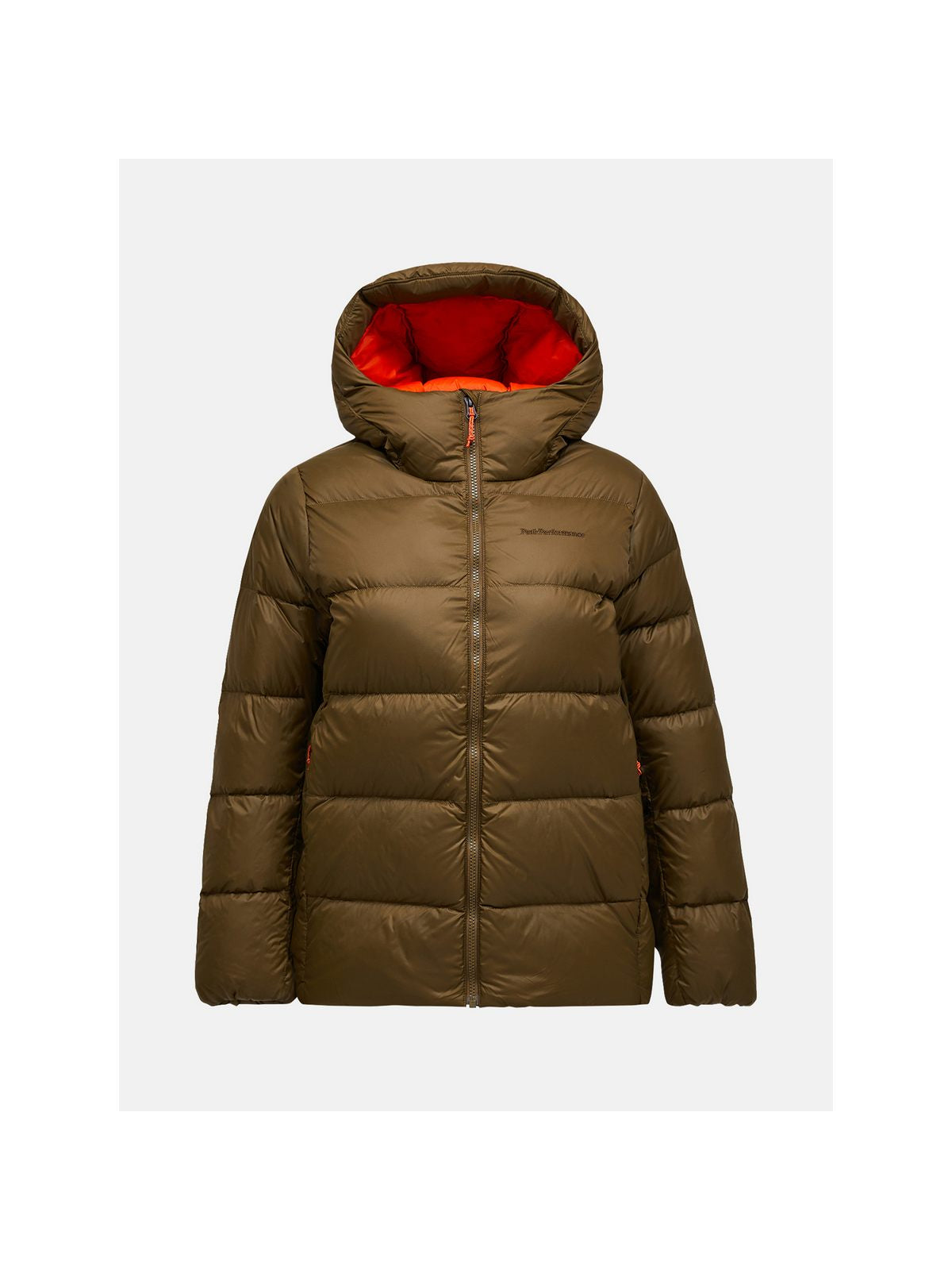 Kurtka PEAK PERFORMANCE W Frost Down Puffer Jacket brązowy