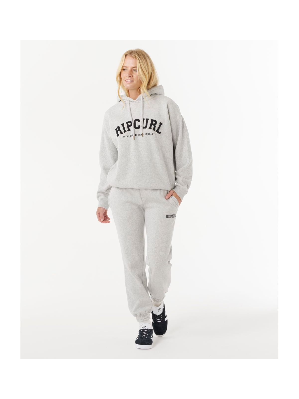 Spodnie RIP CURL VARSITY PANTS szare