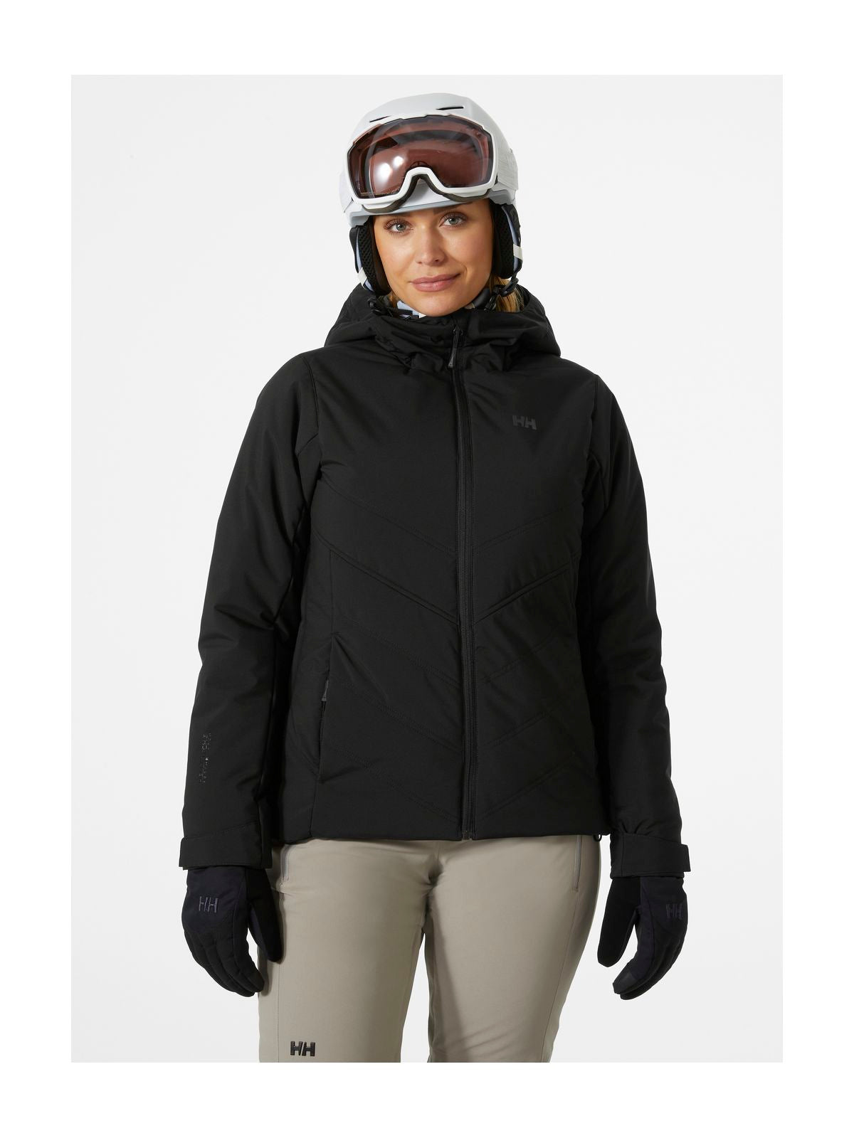 Kurtka narciarska damska HELLY HANSEN W ALPINE INSULATED JACKET czarna