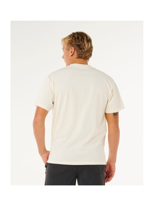 Koszulka męska RIP CURL Search Rig Tee biała

