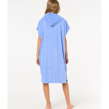Ponczo plażowe dziewczęce RIP CURL Classic Surf Hooded Towel-Girl niebieskie
