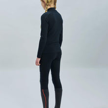 Legginsy narciarskie dla dzieci POC Y's Layer Merino 3/4 Tights czarny
