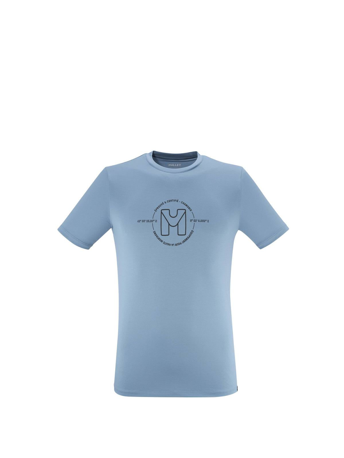 Koszulka MILLET UBIC LIGHT TS SS M niebieski - Adventure Sports