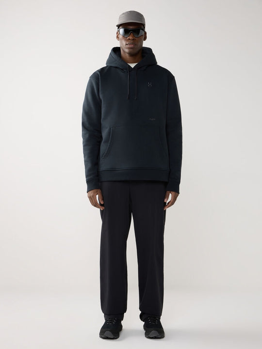 Bluza z kapturem męska HAGLÖFS Hoodie True Black
