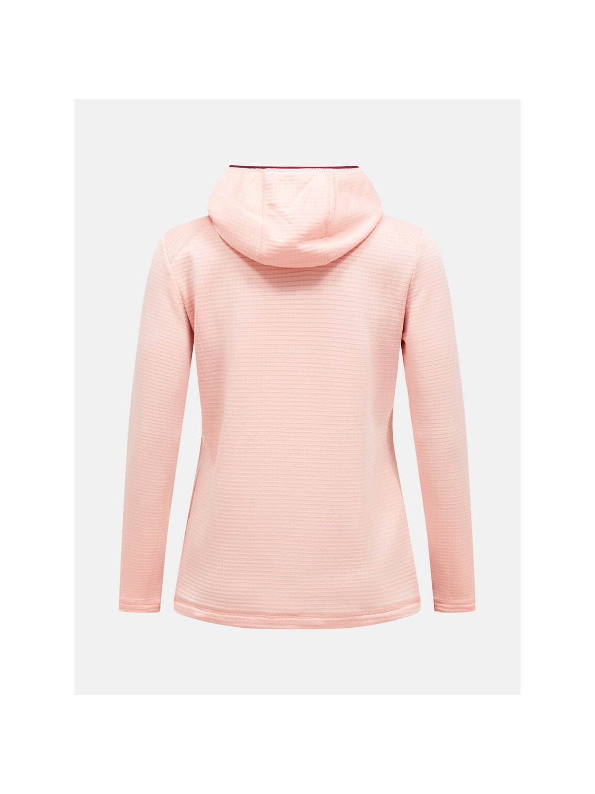 Bluza PEAK PERFORMANCE W Trail Polartec Zip Hood różowy