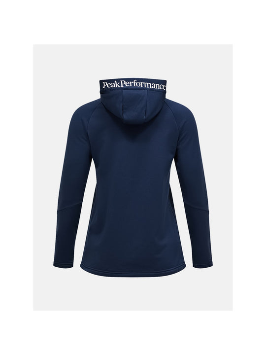 Bluza PEAK PERFORMANCE W Rider Essentials Zip Hood granatowy
