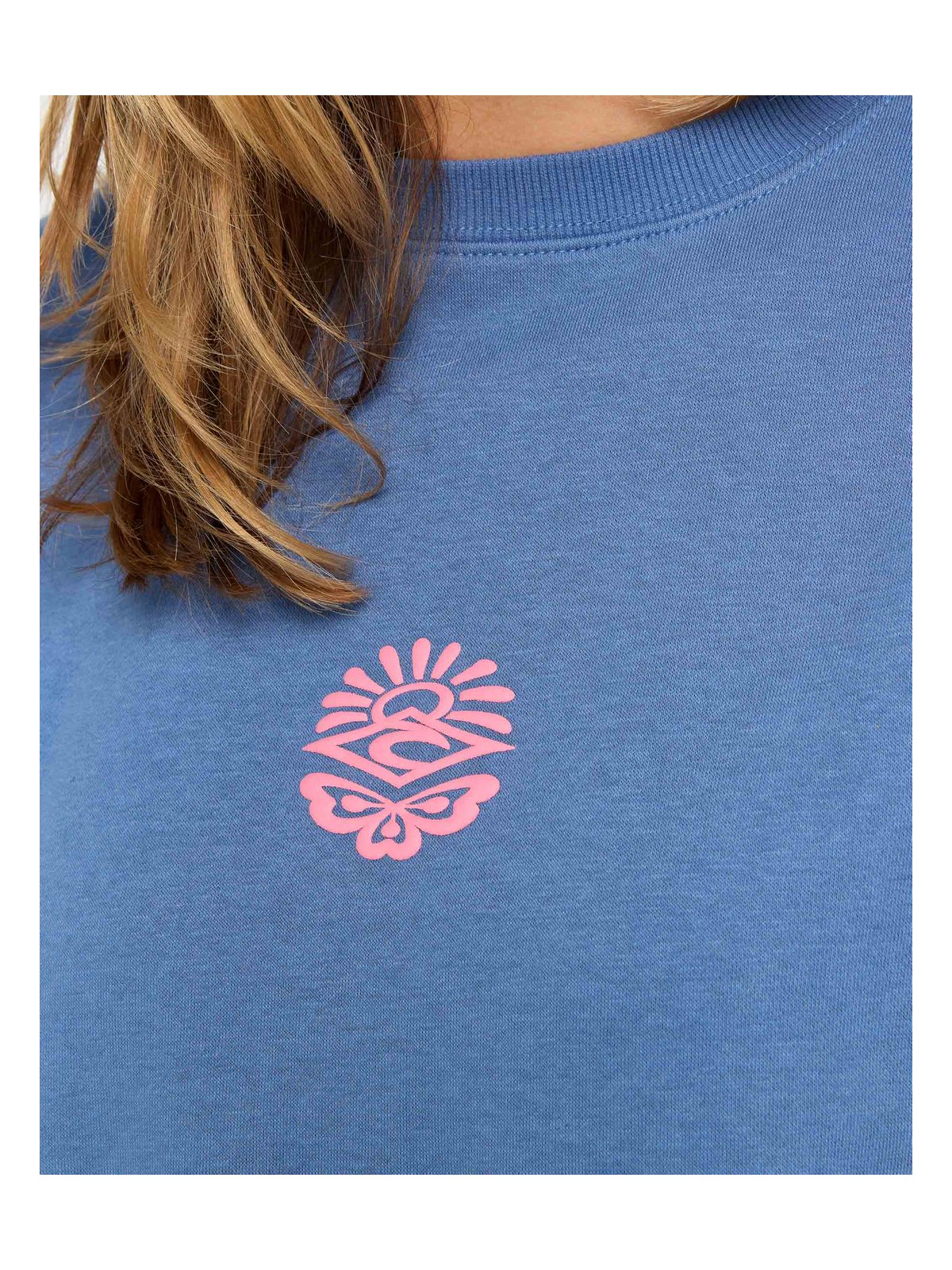 Bluza RIP CURL ICONS OF SURF RELAXED CREW niebieska