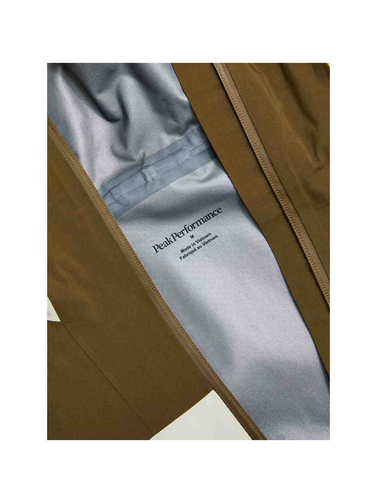 Kurtka PEAK PERFORMANCE M Vislight Gore-Tex C-Knit Jacket brązowy