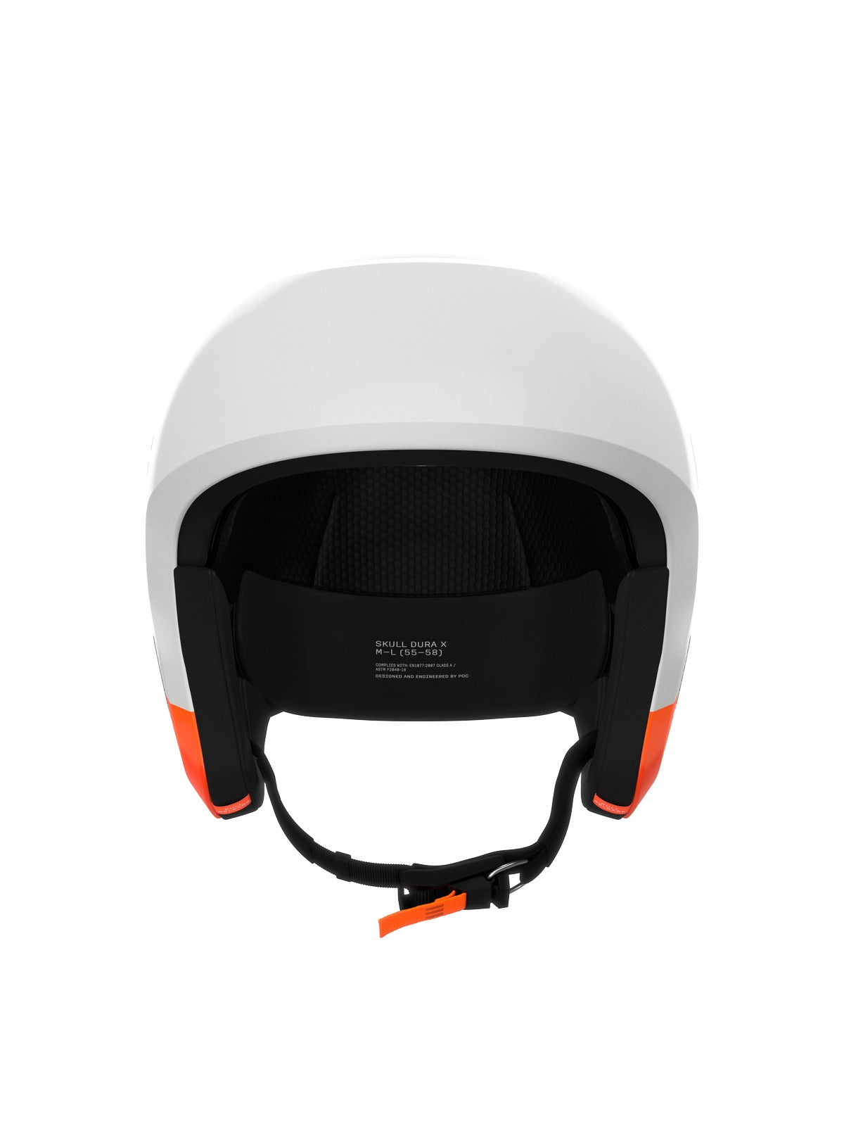 Kask narciarski POC Skull Dura X MIPS biało pomarańczowy