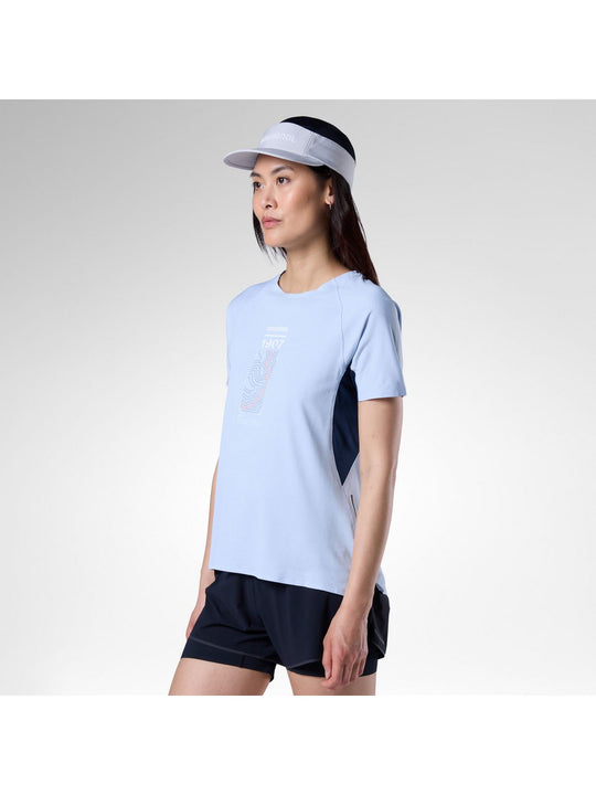 Koszulka damska ROSSIGNOL W Sapa Ultra Tee niebieska
