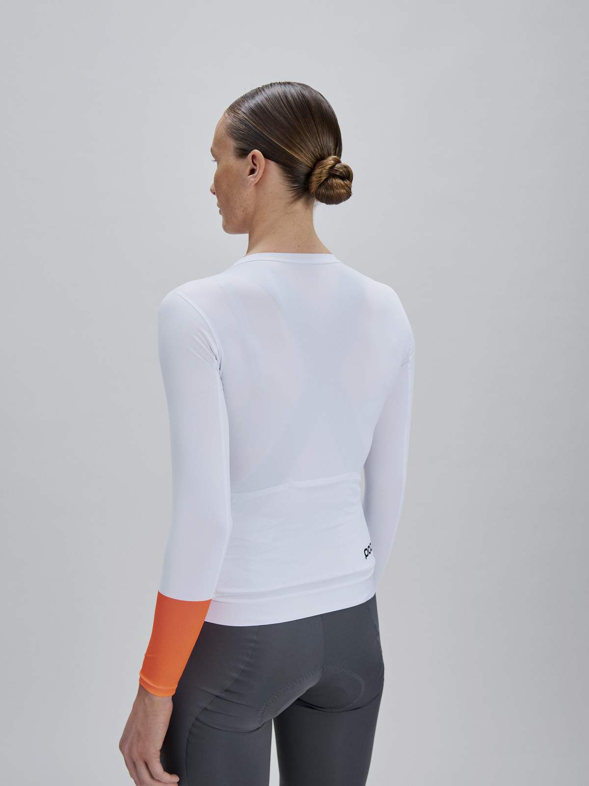 Koszulka rowerowa damska POC W's Cadence L/S Jersey biała