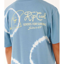 Koszulka chłopięca RIP CURL Pacific Rinse Fin Tee-Boy niebieska
