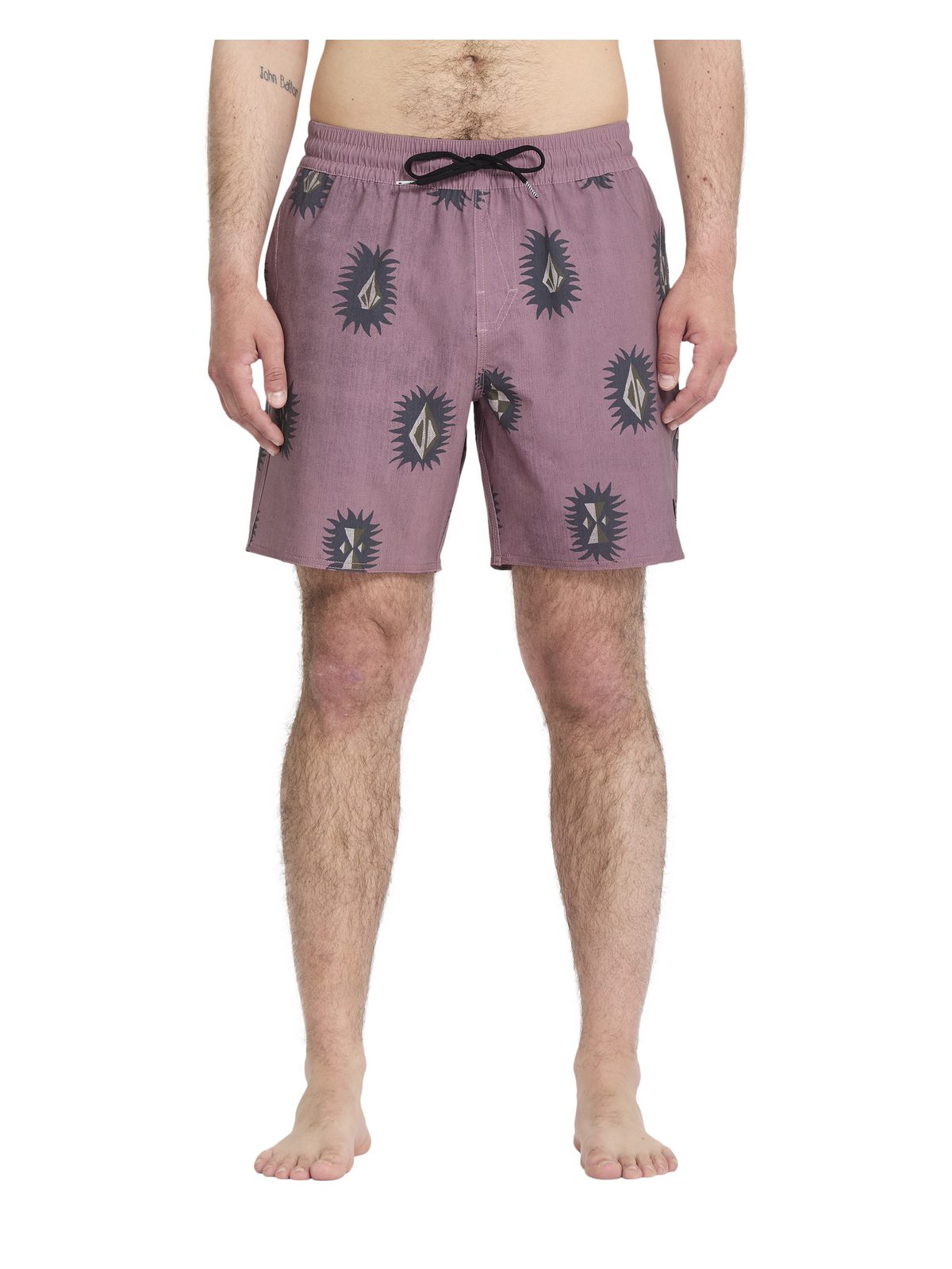 Szorty kąpielowe VOLCOM Psyche Cotton Trunk 17 różowy