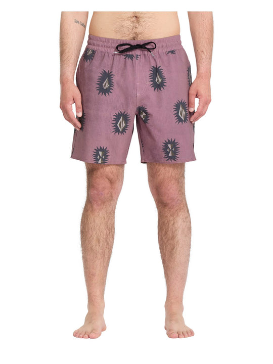 Szorty kąpielowe VOLCOM Psyche Cotton Trunk 17 różowy
