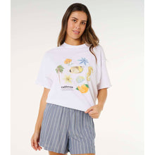 Szorty damskie RIP CURL Beach Days Pinstripe Short niebieskie
