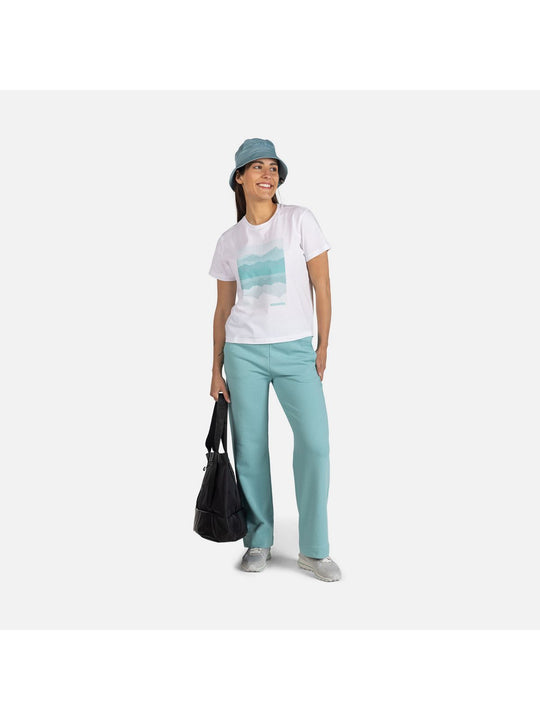 Koszulka damska ROSSIGNOL W Waterfall Tee biały - Adventure Sports
