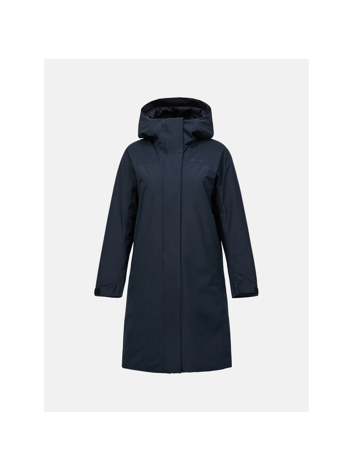 Parka damska PEAK PERFORMANCE Treeline HIPE 2L Insulated Shell Parka czarna