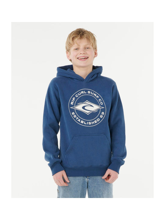 Bluza RIP CURL STAPLER HOOD -BOY granatowa
