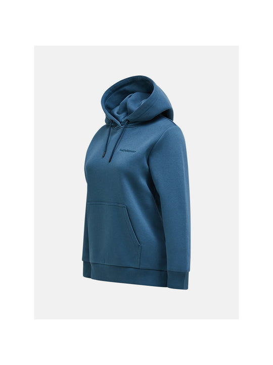 Bluza PEAK PERFORMANCE Original Small Logo Hood Women niebieski
