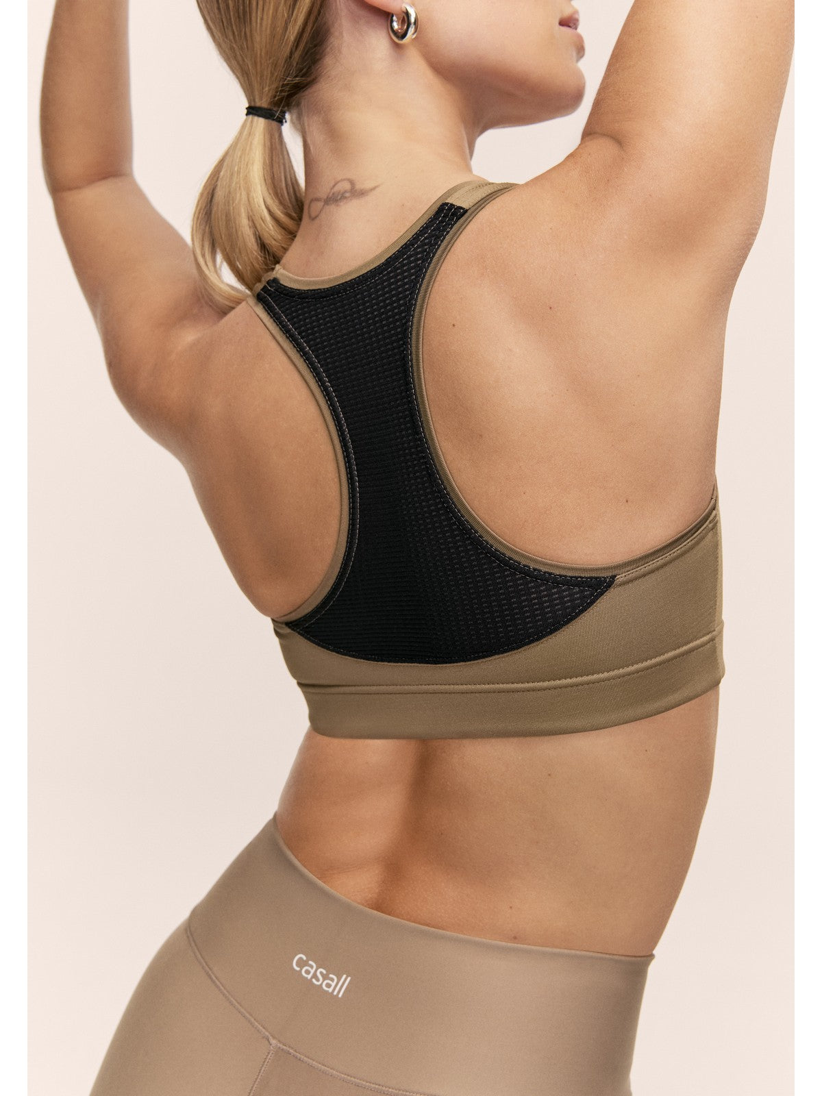 Stanik sportowy CASALL Iconic Sports Bra kolor zielony