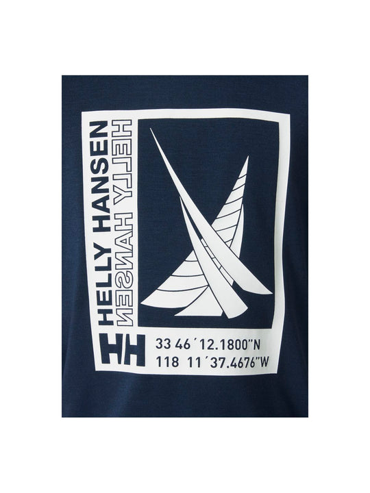 Koszulka HELLY HANSEN Jr Port T-Shirt granatowy
