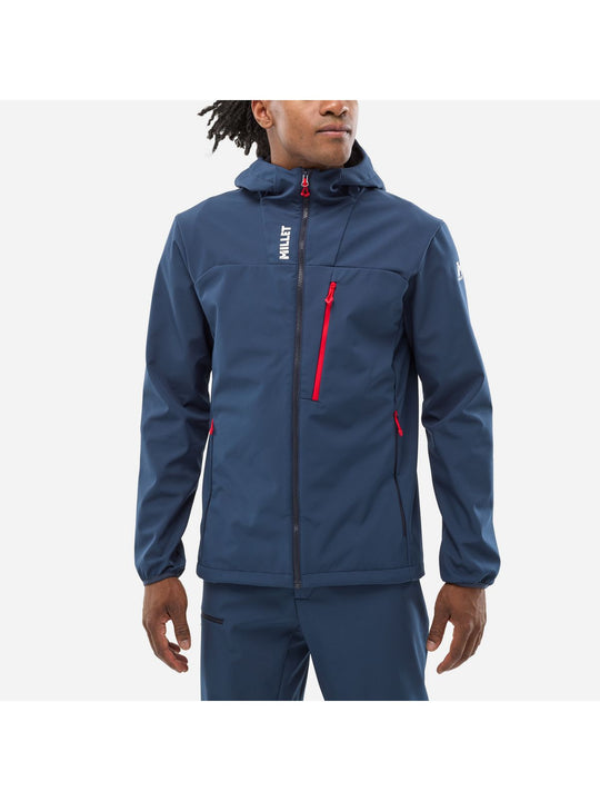 Kurtka męska MILLET M Seneca Shield Hoodie M granatowa
